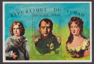 CHAD - 1971 NAPOLEAN DUKE OF REICHSTADT & MARIE LOUISE MIN. SHEET MINT NH