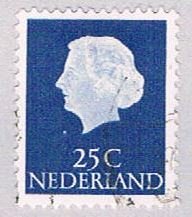 Netherlands 348 Used Queen Juliana 1953 (BP32723)