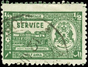 India, Feudatory States, Bhopal Scott #O47 SG #O347 Used