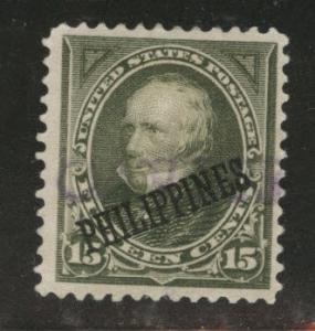 Philippines on US Scott 218 used type 2