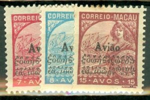 PM: Macao C1-6 mint CV $58.25; scan shows only a few