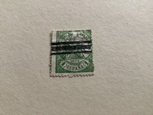 Spain 1874 stamp   Ref A267