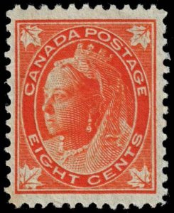 Canada - Scott 72 - Mint-Hinged - Toning