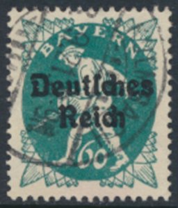 Germany  Bavaria OPT Deutfches Reich  Sc# 263   Used  see details & scans
