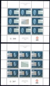 2008 EUROPE CEPT Greenland, 2 miniature sheets of 8 values, MNH **