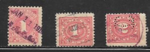 #Z3394 Used Mixture 10 Cent revenue Collection / Lot