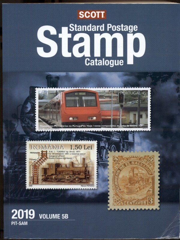 SCOTT STANDARD POSTAGE STAMP CATALOGS 2019, Volumes 5A & 5B Countries N to SAM