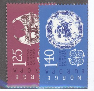 Norway, Scott #675-76, MNH**, complete set