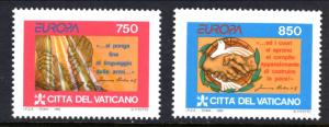 Vatican City 971-972 Europa MNH VF