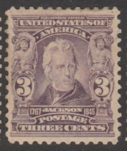 U.S. Scott #302 Jackson Stamp - Mint Single - IND