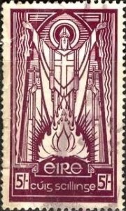 Ireland; 1943: Sc. # 122:  Used Single Stamp