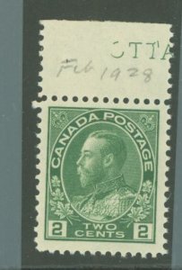 Canada #107 Mint (NH) Single