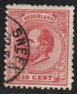 Netherlands Sc #25 Used