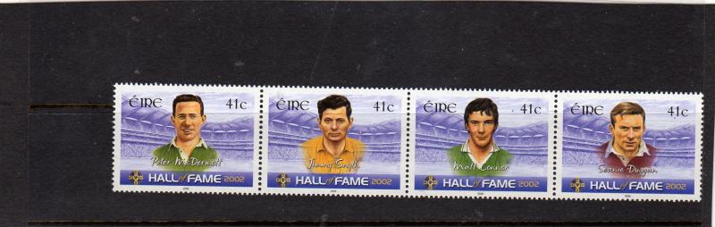 Ireland 2002 Hall of Fame MNH