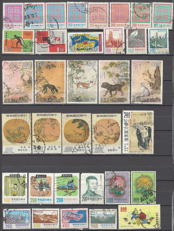 COLLECTION LOT OF # 1612 CHINA 35 STAMPS 1972+ CLEARANCE