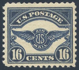 US Scott #C5 Mint, VF, HR