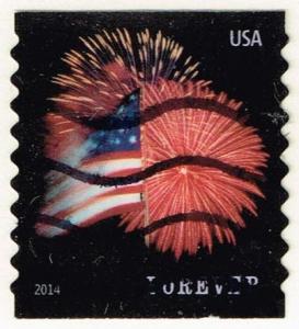 US #4854 Fort McHenry Flag and Fireworks; Used (0.25)