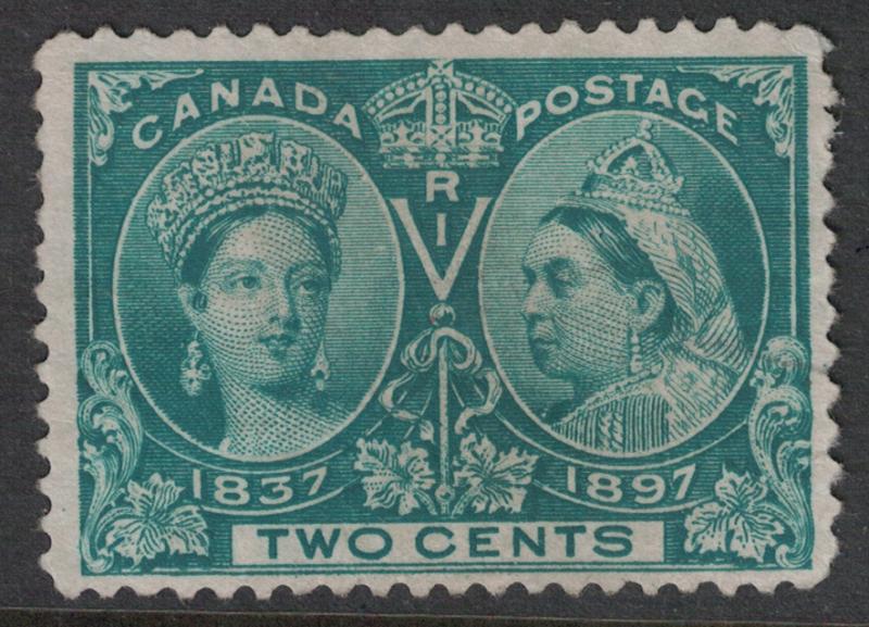 Canada #  52  Mint  VF No gum Cat $ 20