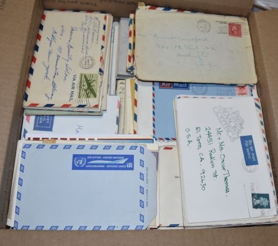 Doyle's_Stamps: Box Lot of Miscellaneous 19th/20th Century Covers & Used Stamps