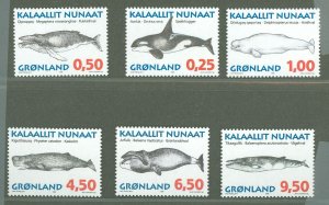 Greenland #303-308  Single (Complete Set) (Fauna)