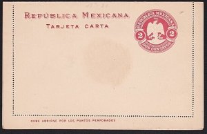 MEXICO Early lettercard - unused...........................................a4678