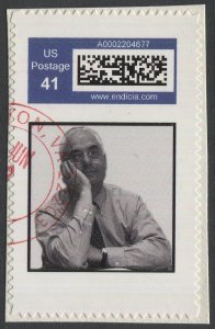 US  2007 Endicia.com 41c Personal Computer Postage, Used F-VF, Peter Viscusi