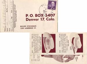 United States Colorado Weston 1961 4f-bar  Reverse Brown Illustrated Advertis...