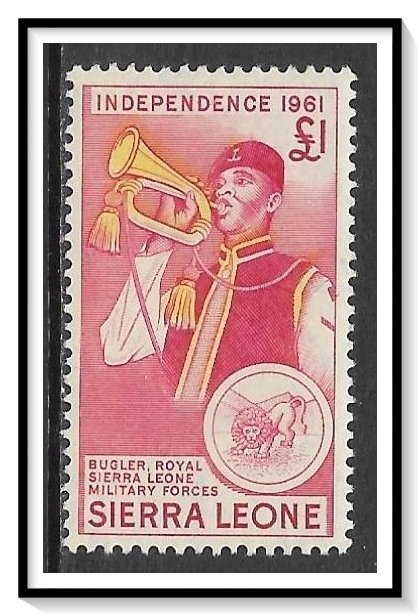 Sierra Leone #220 Bugler MH