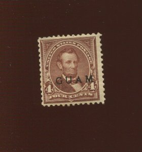 GUAM 4 Overprint Mint Stamp  (Bx 2019)