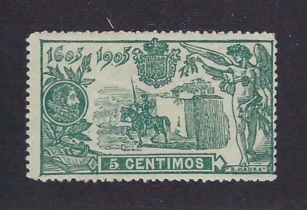 SPAIN #287 MINT, F-VF (TYPICAL CENTERING FOR THE ISSUE) NH