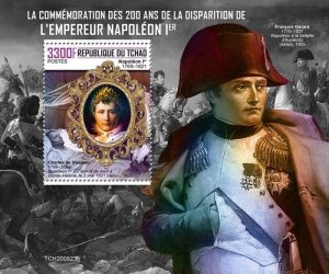 Chad - 2020 Emperor Napoleon I Anniversary - Stamp Souvenir Sheet - TCH200623b