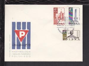 Poland 1967 U/A FDC BIN