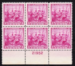 MOstamps - US Scott #836 Mint OG NH PB (Minor gum skips) - Lot # HS-D695