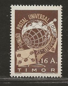 TIMOR SC# 255 VF/MNH