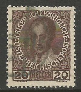 AUSTRIA 117a VFU W077-1