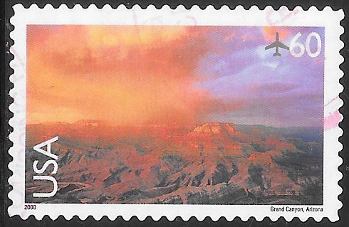 US C135 Used - Scenic American Landscapes - Grand Canyon - Arizona