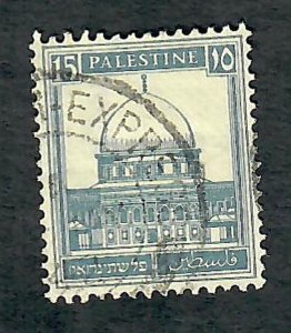 Palestine #76 used single