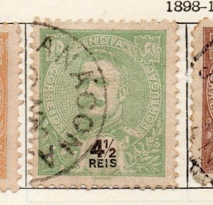 Portuguese India 1898-1900 Early Issue Fine Used 4.5r. NW-265440