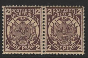 Transvaal Sc#125 MNH Pair