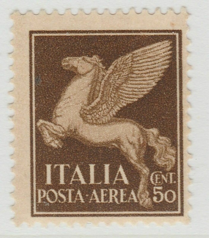 Italy Kingdom Air Post 1930-32 50c MLH* A18P48F936