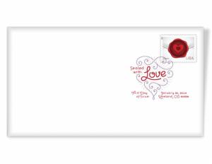 US 4741 Sealed with Love DCP FDC 2013