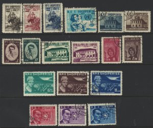 COLLECTION LOT 9775 ALBANIA 18 STAMPS 1959+ CV+$20