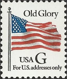 # 2881 MINT NEVER HINGED G STAMP OLD GLORY
