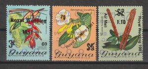 GUYANA 1984 SG 1235/7 MNH Cat £6