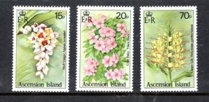 ASCENSION 382-4 MNH VF  Flowers