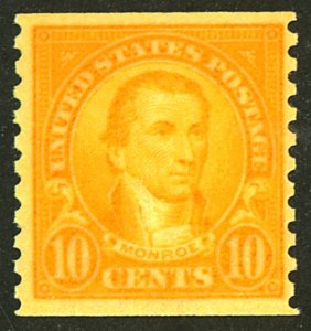 U.S. #603 MINT OG NH