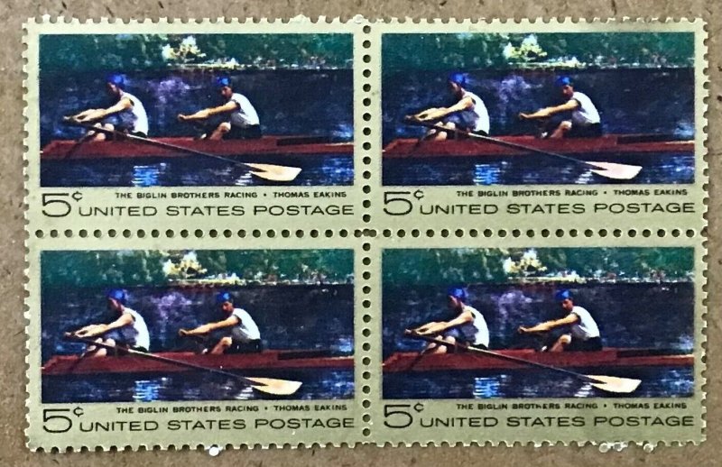 1335    Thomas Eakins, Artist    100 count MNH 5 cent stamps   Issued in 1967