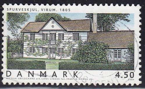 Denmark #1267 Architecture. Spirvesljul , Virum, 2004. Used