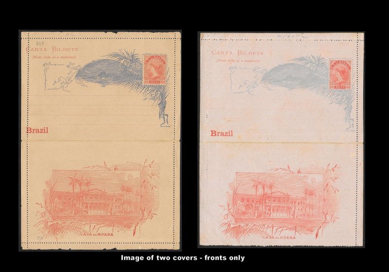 BRAZIL (115+ Pcs) Very Old Postal Stationery Collection c1880s to 1930s