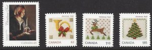 Canada #2688i-91i MNH die cut set, Christmas , issued 2013